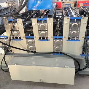 Máquina para fabricar láminas de techo de tejas esmaltadas Ibr Maquinaria formadora de rollos de techos Color Hoja de techo de acero Máquina formadora de rollos en frío - Product Image 4