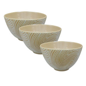 Juego de 3 tazones de cerámica de 10.5 cm - Product Image 1