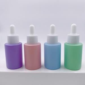 Botella de Vidrio con Gotero y Hombro Plano de 20ml, 30ml, 50ml con Serigrafía, Venta al por Mayor en China, Botella para Suero Cosmético - Product Image 4