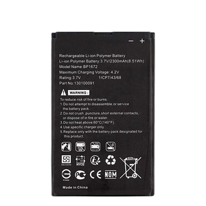Batterie de remplacement pour routeur MiFi de poche Moxee BP1672 2300mAh Hotspot K77PHSDL Wifi CE RoHS Vente en gros - Product Image 5