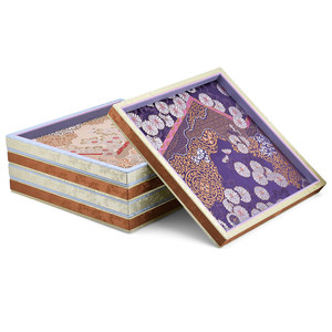 ถาดโชว์เครื่องประดับสไตล์พระราชวังจีน ถาดไม้โบราณสำหรับใส่สร้อยข้อมือ ลูกปัด หยก ของสะสม - Product Image 5