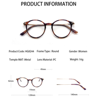 Lunettes d'ordinateur de créateur de mode à monture optique en acétate pour hommes femmes 2022 lunettes circulaires ultra-légères