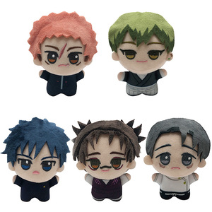 8 nouveaux modèles de porte-clés en peluche de haute qualité, mignons, en coton, sur le thème de l'anime, Satoru Gojo Kugisaki <span class=keywords><strong>Nobara</strong></span>, figurine en peluche de 13 cm, porte-clés - Product Image 1