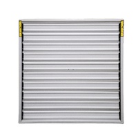 Ventilateur centrifuge électrique de 50 pouces avec pales en acier inoxydable, montage mural, pour ventilation et refroidissement de poulaillers, serres, ateliers, 380V OEM
