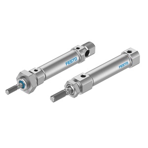 DSNU-25-80-PPV-A Stainless Steel Pneumatic Cylinder <b>Double</b> Acting Air Cylinder with Adjustable Air Cushioning - Product Image 4
