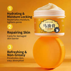 Crème pour les mains à l'huile de <span class=keywords><strong>cheval</strong></span> anti-fissures d'hiver, hydratante, réparatrice des talons, nourrissante, soin de la peau sèche, lotion exfoliante, glycérine - Product Image 2