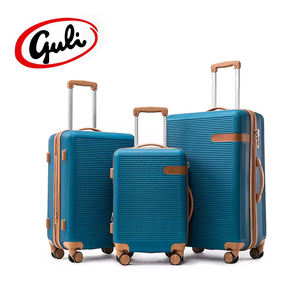 Koper Retro mewah untuk pria dan wanita, Set koper bisnis bawaan, koper Retro mewah, koper Vintage untuk perjalanan - Product Image 2