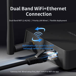 <span class=keywords><strong>Passerelle</strong></span> Zemismart Matter Thread Hub Tuya <span class=keywords><strong>Zigbee</strong></span> Smart Home Bridge Matter M1 PRO avec IR intégré, compatible Tuya, Google Home et <span class=keywords><strong>Homekit</strong></span> - Product Image 4