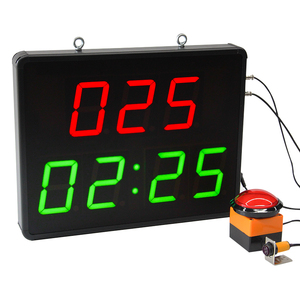 Tableau de scores numérique portable CHEETIE pour match de gateball, chronomètre électronique avec télécommande et rétroéclairage - Product Image 6