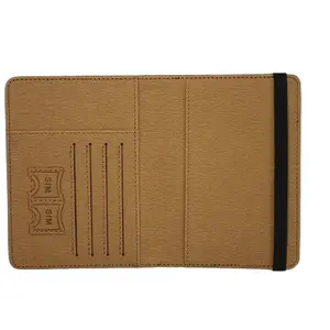 RFIDパスポートカバーパスポートバッグ家族旅行財布ポケット付き証明書バッグケース小冊子パスポートホルダーレザー