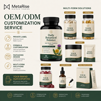 Capsules de bien-être hépatique à marque privée OEM, complément nutritionnel botanique à base de plantes