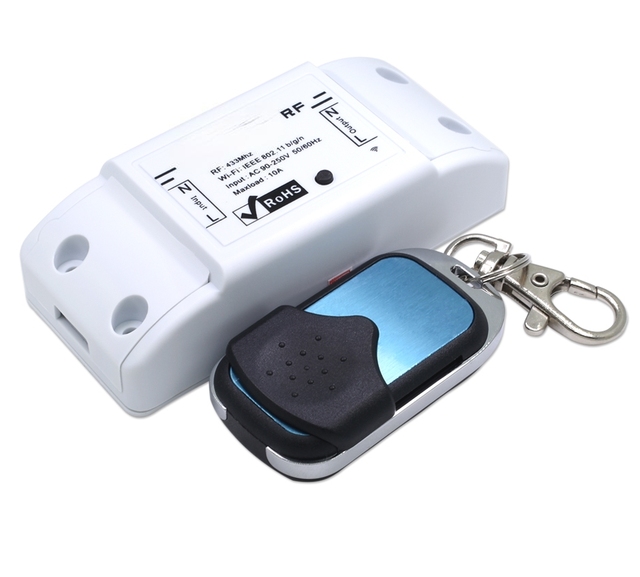 Remote Wireless Control Smart Home Kit RF Wifi Smart Switch 433Mhz Kit RF Receiver