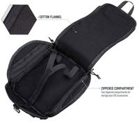 Échantillon Gratuit : Sac de Rangement Tactique Molle Rembourré à Fermeture Éclair, Portable, Simple et Polyvalent pour Casque, Idéal pour l'Airsoft et la Moto