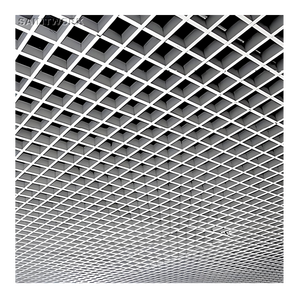 Panneaux de <span class=keywords><strong>plafond</strong></span> en grille à lames en aluminium métallique <span class=keywords><strong>pour</strong></span> décoration intérieure, panneaux de <span class=keywords><strong>plafond</strong></span> à cellules ouvertes, dalles de <span class=keywords><strong>plafond</strong></span> à lattes, design de <span class=keywords><strong>faux</strong></span> <span class=keywords><strong>plafond</strong></span> <span class=keywords><strong>pour</strong></span> centre commercial, hall, maison - Product Image 5