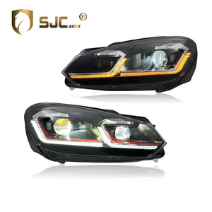 Accessoires de voiture automatique SJC pour Volkswagen Golf 6 Mk6 2009-2012 assemblage de phares <span class=keywords><strong>modifier</strong></span> les lampes frontales <span class=keywords><strong>LED</strong></span> de haute qualité - Product Image 1