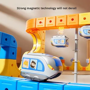 Nouveauté : Jouet éducatif polyvalent avec rails de train électriques pour enfants, cadeau d'anniversaire idéal pour les garçons et les filles - Product Image 3