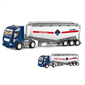 Huina - Camión Cisterna <span class=keywords><strong>de</strong></span> Gasolina <span class=keywords><strong>de</strong></span> Metal a Escala 1:50, Modelo <span class=keywords><strong>de</strong></span> Coche <span class=keywords><strong>de</strong></span> Colección <span class=keywords><strong>para</strong></span> Niños, en Plástico Estático - Product Image 1