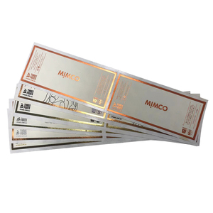 Tùy chỉnh vàng lá dập nổi không thấm nước cá nhân Sticker rượu vang đỏ rượu tự dính chai in ấn nhãn - Product Image 3