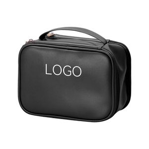 Custom Logo Cosmetic <b>Bag</b> Jewelry Necklaces Portable Makeup Pouch Travel Make up Organizer <b>Bag</b> with Compartment - Product Image 6