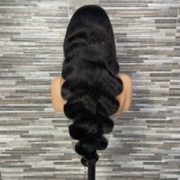 YWhair Nouveau Style Perruque Lace Front HD 13x4 Sans Colle Densité 180% Cheveux Humains Vierge Brésiliens Ondulés Sans Colle pour Femmes Noires