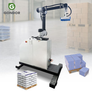 Gripper Package Automatic Column 25kg Food Bag Robotization Robot Palletizer <b>Stacking</b> Machine for Brick - Product Image 1