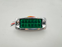 Feu de position latéral LED 12V 24V pour camion, remorque, bus, fourgonnette, clignotant, feu arrière, feu stop
