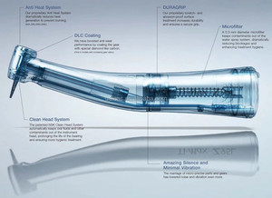 Ti Max X95l <span class=keywords><strong>Dental</strong></span> 1:5 aumento de anillo rojo contraángulo pieza de mano con fibra óptica cuerpo de titanio inoxidable para fresa Fg - Product Image 5