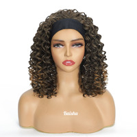 Offre Spéciale 14 pouces Afro Kinky Curly Perruques Femmes Perruques Bouclées Moelleux et Doux pour les Femmes Noires Perruques sans colle en Stock