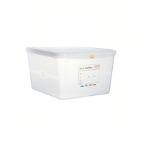 Gastronox 2/3 H200. Contenedor hermético profesional para alimentos.
