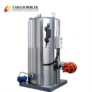 Small 300kg/h Diesel Oil Fired Steam Generator Boiler For Fabric Dyeing Industry