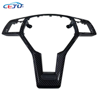 Housse de cadre de volant pour Mercedes Benz C E CLA CLASS W204 W212 W117 C172 C218 2012-2014 pour AMG Style