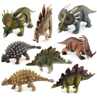 Mode haute qualité doux dinosaures jouet miniature monde animal dinosaures dinosaure jouets mini jouets en plastique