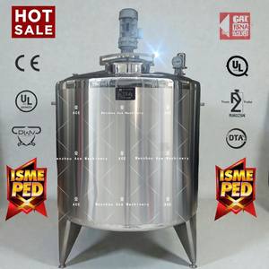 Meilleur prix pour un mélangeur chauffant à vapeur électrique liquide, cuve de mélange en acier inoxydable avec agitateur - Product Image 5