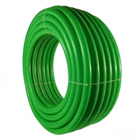 Tuyau d'arrosage extérieur flexible GEMIER, sans plis, 5/8" 3/4" PVC, écologique, haute pression, durable pour l'irrigation