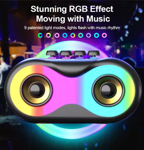ลำโพงบลูทูธ Owl Powerful รุ่นพกพา พร้อมไฟ RGB และซับวูฟเฟอร์ เสียงคุณภาพสูง Hi-Fi สำหรับคอมพิวเตอร์พีซี - Product Image 2