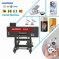 Imprimante UV DTF 30 cm à 3 têtes XP600 I1600, machine d'impression d'étiquettes UV en cristal pour transfert d'autocollants, effet vernis, haute vitesse