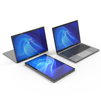 Ordinateur portable Yoga 2 en 1 14 pouces, processeur N95 de 12e génération, écran tactile grand angle 2.2K 60Hz, DDR4 32 Go, 2 To, Windows 11 Pro, ultra léger