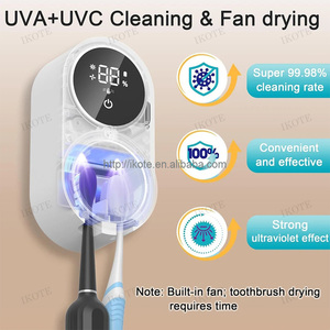 Máy khử trùng bàn chải đánh răng tự động di động, có thể tháo rời, sử dụng pin sạc, tích hợp chức năng sấy khô, tỷ lệ khử trùng 99% - Product Image 4
