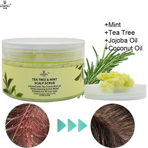 Dầu gội muối tẩy tế bào chết dưỡng da đầu Rosemary, làm sạch, giải độc da đầu, trị gàu, dành cho nam nữ, dùng số lượng lớn, cung cấp bởi OEM. - Product Image 1