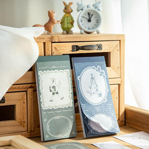 30 notes autocollantes par paquet, série Contes de fées Petites joies, bloc-notes autocollants à thème pour journalisation de base et base de collage - Product Image 2