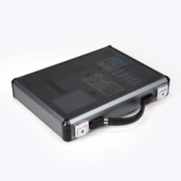 Boîte de rangement personnalisable en aluminium pour cartes gradées, étui transparent en acrylique pour cartes sportives compatible avec PSA BGS CSG GSC Top Loader