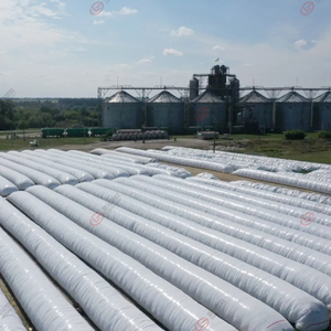 Sacs de stockage en PE noir/blanc pour ensilage de maïs et de paille - Product Image 6