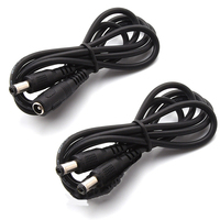 Câble d'extension d'alimentation personnalisé ODM OEM avec connecteur DC, cordon de charge mâle AC DC 5V 9V 12V, faisceau de câbles pour TV et caméra