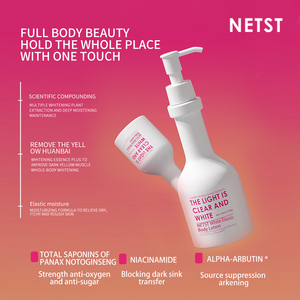 Lotion corporelle revitalisante OEM, hydratation intense, nicotinamide, éclaircissante, élastifiante, parfum naturel - Product Image 3