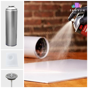 Bombolette <span class=keywords><strong>Spray</strong></span> Vuote in Metallo Resistenti per Adesivo a Spugna e Colla <span class=keywords><strong>Spray</strong></span> Multiuso - Product Image 1