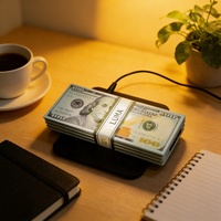 Nouvelle Lampe à Levitation Magnétique GTA Money 2026 - Lumière LED Flottante Dollar, Décoration Salle de Jeu, Veilleuse RGB