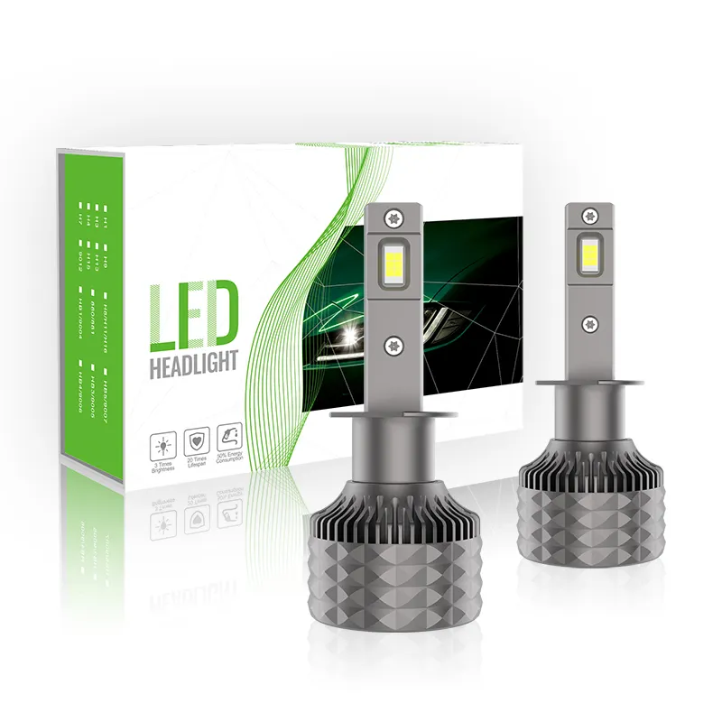 Penjualan langsung dari pabrik A5D A5A Led Voiture Luce mobil 9012 bola lampu depan 24000Lm 9007 9006 Aksesori Otomotif