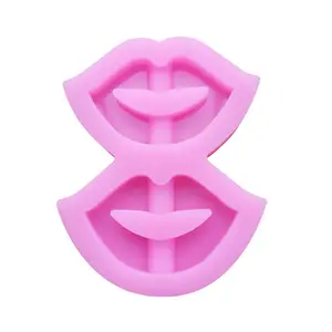 DIY Lippen Strohhalme Topper Casting Silikon form Handwerk Schmuck herstellung Werkzeug Glänzende handgemachte Epoxidharz form