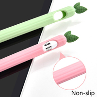 Uyumlu Apple kalem 1st 2nd ucu kol çantası kılıfı koruyucu yumuşak silikon dokunmatik Stylus kalem için iPad kalem 1 2