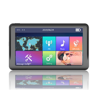Pour Pioneer Car GPS Navigation 7 pouces HD tactile 256 Mo RAM 512 Mo ROM 8 Go AVIN BT 800 x 480 Windows CE6.0 Navigateur pour camion DDP 7 Espagne